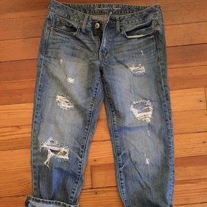 SALE! ❤️AE boyfriend fit cropped pant (long Capri)