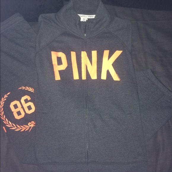 PINK: Dark Gray MATCHING Campus Sweatsuit