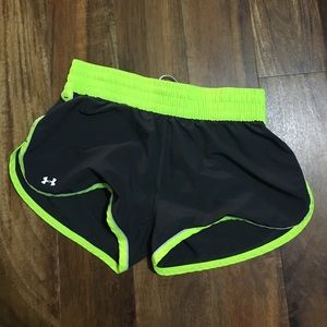 Under armour running short