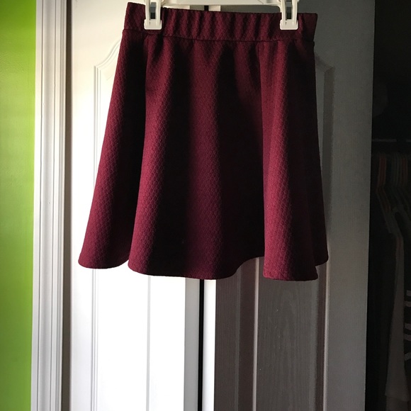 High Waisted Skater Skirt