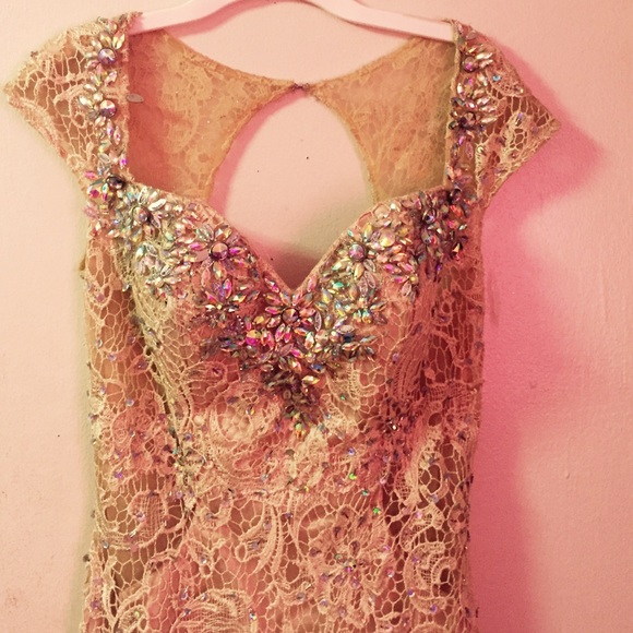 Evening dress very elegant
