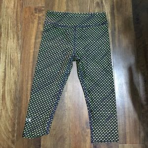 Under armour compression crop pants