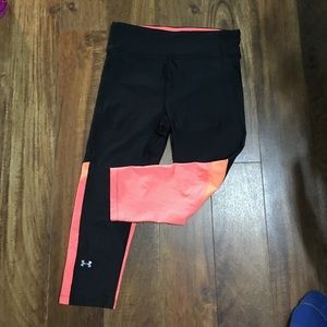 Under armour compression crop pants