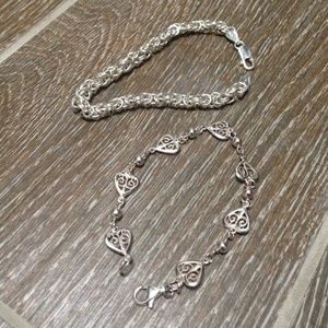 Lot of Sterling silver bracelets & 3 bangles