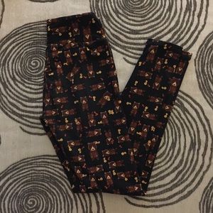 🐻 Lularoe Bear Print Leggings