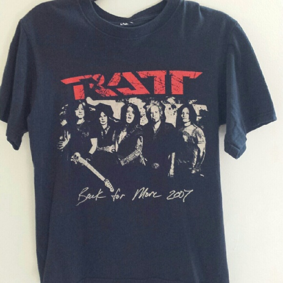 RATT 2007 back for more concert T-shirt