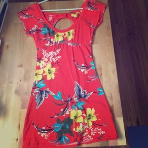 Flower bodycon dress