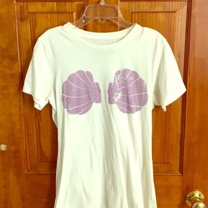 Mermaid shell tee