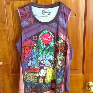 Beauty and the beast tank top