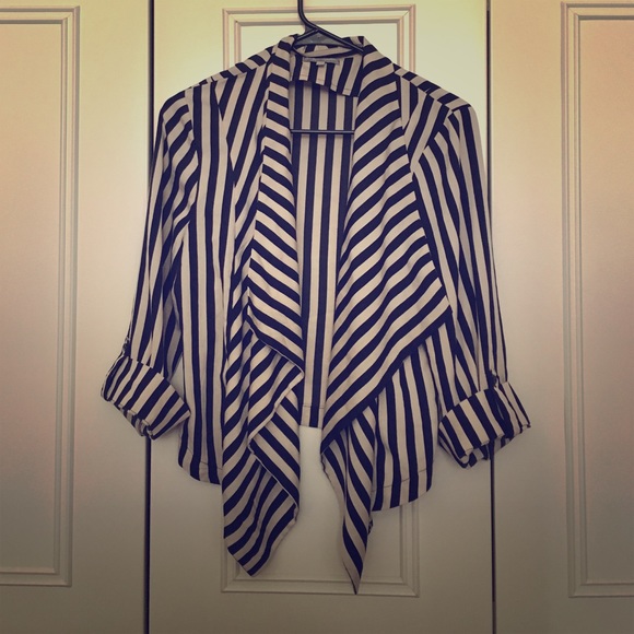 Stripped blazer