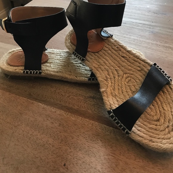 Joie black sandals