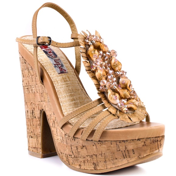 Two Lips brand Platform Sandal