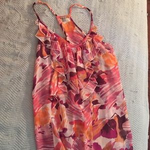 Charlotte Russe Ruffle-front top