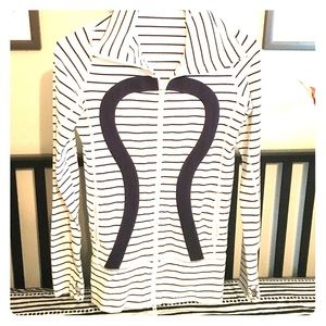 Lululemon striped stride jacket