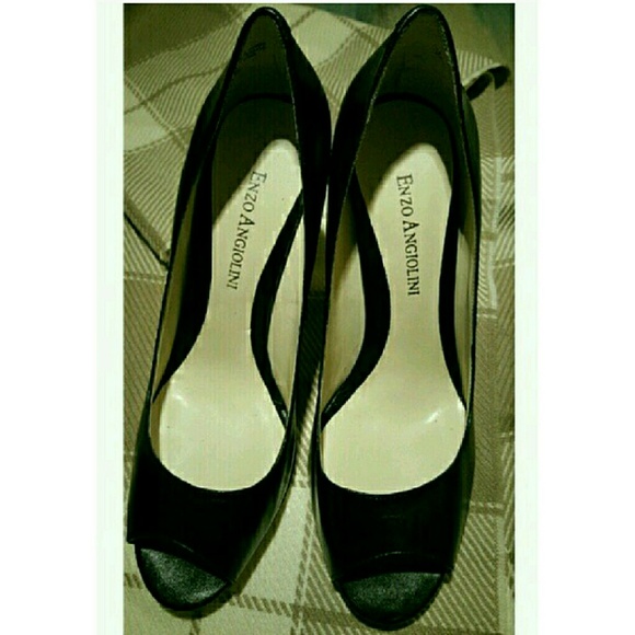 Enzo Angolini Peep toe Heels sz 6