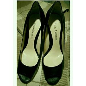 Enzo Angolini Peep toe Heels sz 6