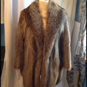 Beaver fur jacket