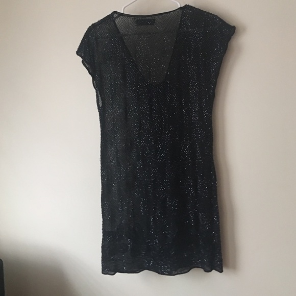 All Saints Jannie Enchanter shift dress Size UK 6 - Picture 2 of 4