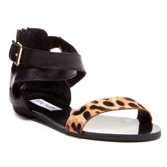 Steve Madden Shoes - 🎉HP🎉STEVE MADDEN Fola Leopard Sandals 8