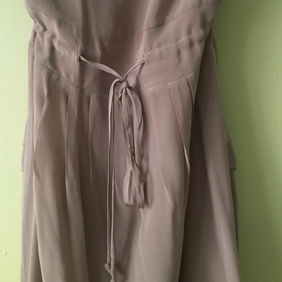 Silk Dress with Drawstring and Side Pockets Size S - Picture 3 of 4
