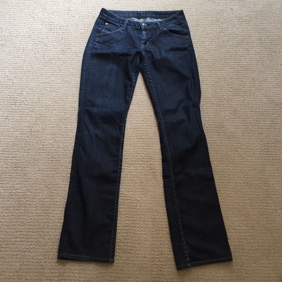 Hudson straight leg jeans