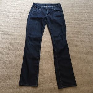 Hudson straight leg jeans