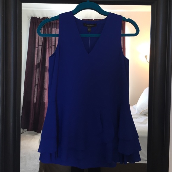 NWT Banana Republic layered peplum top - Picture 2 of 3