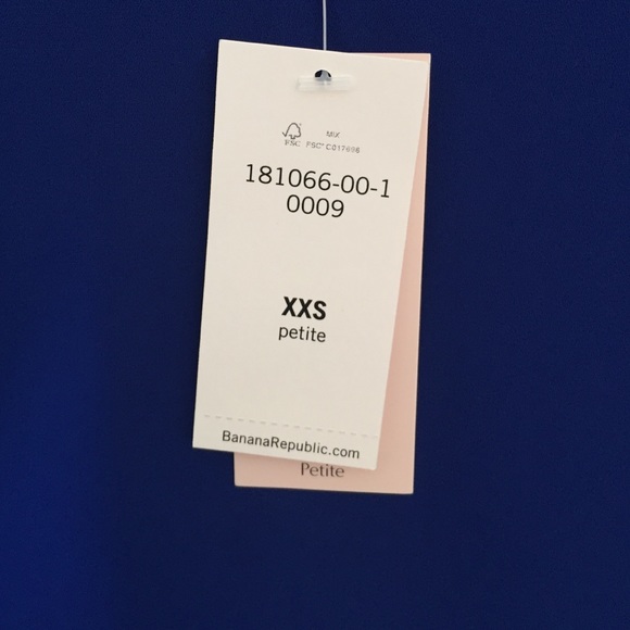 NWT Banana Republic layered peplum top - Picture 3 of 3