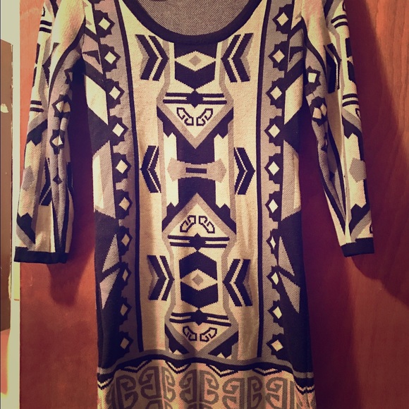 Winter sweater dress