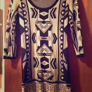 Winter sweater dress