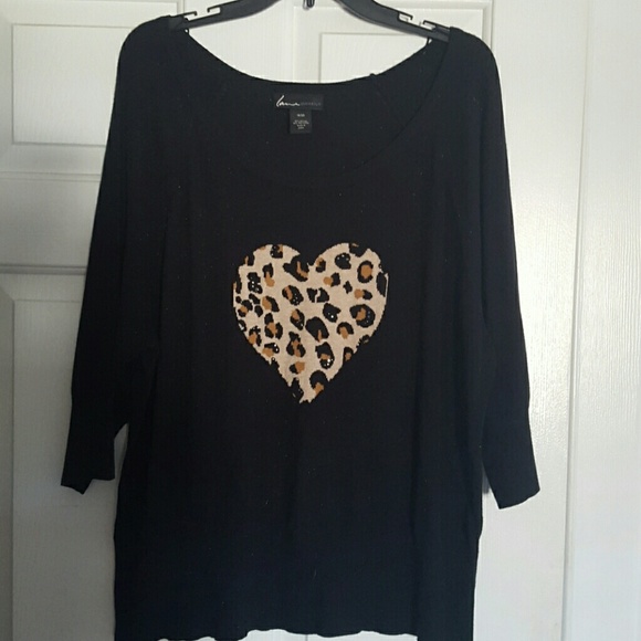 Leopard Print Sweater Size 18/20