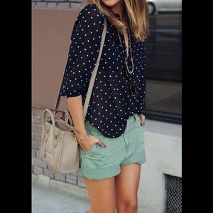 Sooo Cute Polka dot Blouse