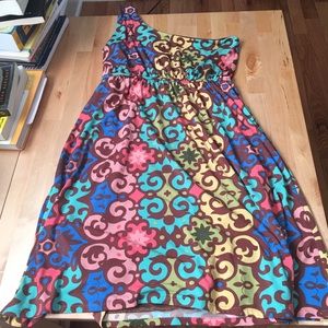 Judith March one shoulder dress