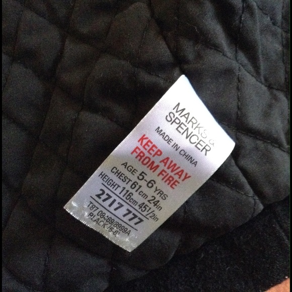 Boys wool coat Size 5-6 - Picture 4 of 4