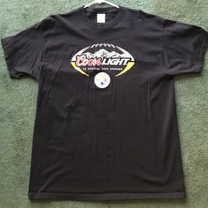 Men's Coors Light Steeler Tshirt