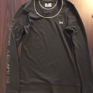 Under Armour Long Sleeve Black Shirt