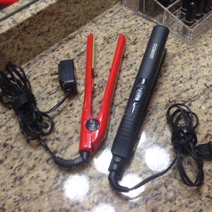 Chi and conair hair straightener flat iron