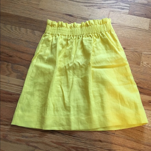 J.Crew yellow skirt - size 00