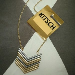 Kitsch Chevron layering Necklace