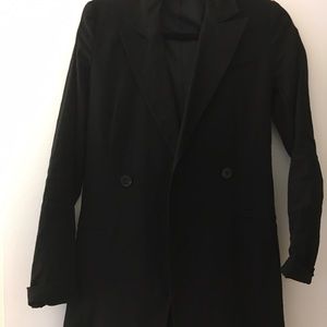 Theory 2-button trench style blazer