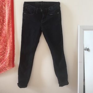 Madewell black skinnies
