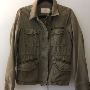 J. Crew classic chino utility jacket
