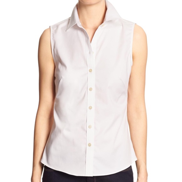 🎄Banana Republic Factory Non-Iron Shirt Sz 8