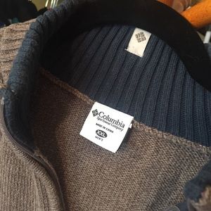 🍁Columbia Zip Up Sweater