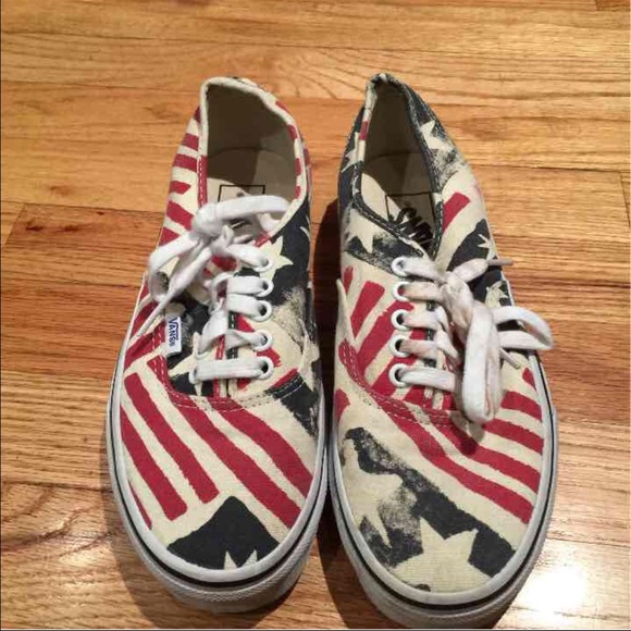 Men's patriotic VANS