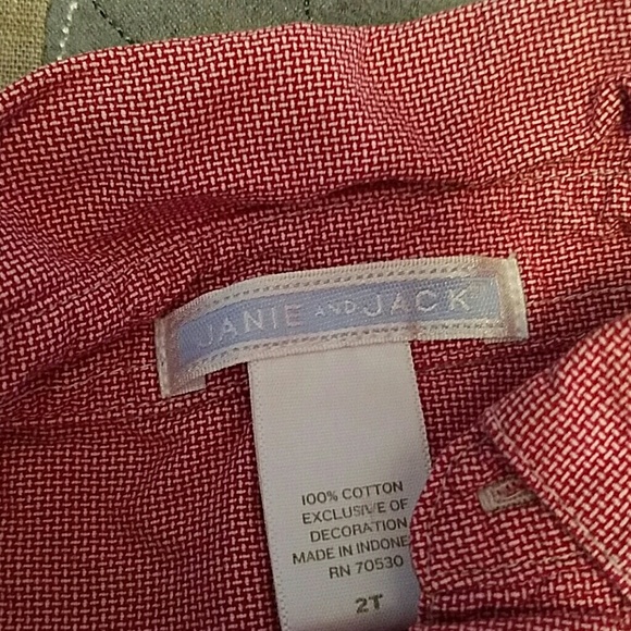 Janie & Jack button down - Picture 2 of 2