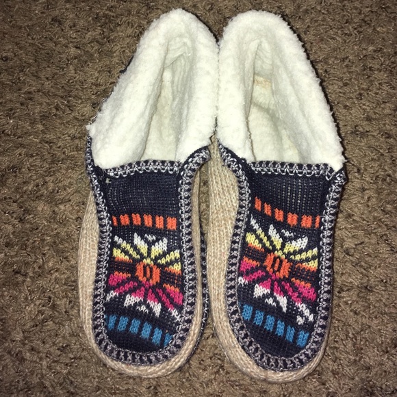 Comfortable house slippers Aztec Western
