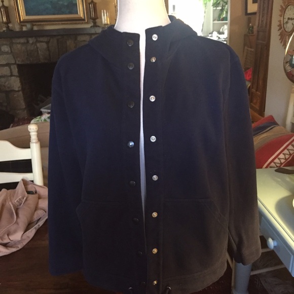 Lauren Ralph Lauren navy zip up jacket