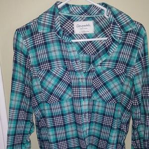 Aeropostale Plaid button up