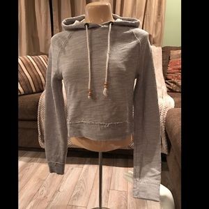 Aeropostale Cropped Pull Over Hoodie